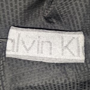 Heathered Gray Calvin Klein Knit Earband.